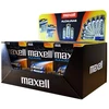 MAXELL šarminės baterijos LR03 AAA 4 vnt. pakuotėje (30 lizdinių plokštelių / 120 baterijų)