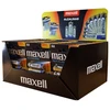 MAXELL šarminės baterijos LR6 AA 4 vnt. pakuotėje (ekspozicinė pakuotė, 30 lizdinių plokštelių / 120 baterijų) (Ekspozicinė prekė)