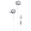 MAXELL XC1 laidinės ausinės su USB-C jungtimi, baltos