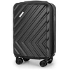 Kelioninis Solier Luggage Mažas salono lagaminas S ABS - Solier 20 KYOTO 1071 - Juodas