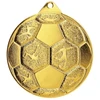 MEDALIS IŠ PLIENO FUTBOLAS FI 50 MMC8850/G - AUKSO