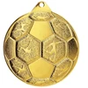 MEDALIS IŠ PLIENO FUTBOLAS FI 50 MMC8850/G - AUKSO