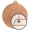 Medalis su graviravimu ant laminato