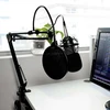 MEDIA-TECH KRYPTINIS KONDENSATORINIS MIKROFONAS SU PRIEDŲ RINKINIU, SIDABRINIS, MT397S