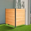 VEVOR Medinė privatumo tvora 98 cm x 108 cm