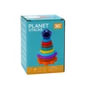 Dėlionė Medinė piramidė Planetos Lean Toys, 10 d.