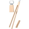 Bbq Line Medinės grilio žnyplės 48 cm su atidarytuvu