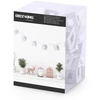 DecoKing Mediniai kalėdiniai nameliai su LED, rinkinys 10 vnt