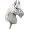 Super Hobby Horse Medinis hobis arkliukas – pilkas su balta karčiais