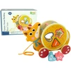 Medinių kaladėlių rūšiuotojas vaikams Lean Toys Lapė