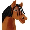 Super Hobby Horse Medinis žaislinis arkliukas šviesiai rudas Premium