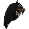 Super Hobby Horse Medinis žirgas su kotu – frizų veislės, premium