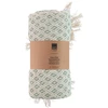 Articasa Arti Casa - Diamond Pattern Cotton Blanket 130x170 cm Žalias / Baltas