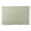 Articasa Arti Casa - Diamond Pattern Cotton Blanket 130x170 cm Žalias / Baltas