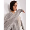 Megztinis moterims AT-SW-234501.00P, pilkas