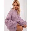 Megztinis - AT-SW-2367-2.64P - šviesiai violetinis
