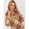 Moteriškas džemperis CLM-BL-1259.59 camel spalvos