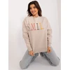 Megztinis - D10606BA02565C - smėlio spalvos