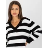 Megztinis-LC-SW-8030.29P-baltas ir juodas