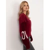 Megztinis-MI-BL-M5975.26P-bordo