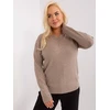 Megztinis-PM-SW-PM-3897.06P-tamsiai smėlio spalvos
