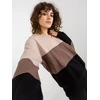 Megztinis-RV-BL-8328.34X-juodas-smėlio spalvos