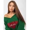 Megztinis-VI-BL-3113.73P-tamsiai žalias