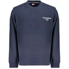mėlyna BLUZA MĘSKA BEZ ZAMKA TOMMY HILFIGER