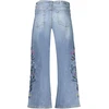 Mėlyna jeansy moterims Desigual Bridget