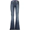 Mėlyna jeansy moterims Desigual Hipbelt