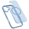 Mėlynas dėklas iPhone 17 Crong Hybrid Matte Magnetic