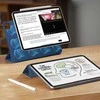 Mėlynas magnetinis iPad dėklas su pieštuko laikikliu ESR
