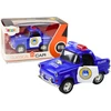 Lean Toys Klasikinis policijos automobilis 1:38 su šviesomis ir garsais, mėlynas