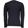 Mėlynas T-SHIRT MĘSKI Z DŁUGIM RĘKAWEM GUESS JEANS
