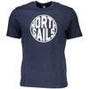 Mėlynas T-SHIRT MĘSKI Z KRÓTKIM RĘKAWEM NORTH SAILS