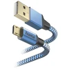 Hama Mėlynas USB-A į Micro-USB įkrovimo laidas, 1,5 m