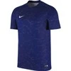Mėlyni vyriški marškinėliai Dri-FIT su tinklu Nike