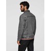 Men's denim katana jacket with washem - graphite V5 OM-JADJ-0219