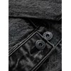 Men's denim katana jacket with washem - graphite V5 OM-JADJ-0219