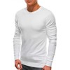 Men's sweater E199 - baltas