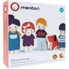 Mentari – Lėlių namelio figūrėlės – Šeima su šunimi – (MT7651)