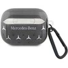 Mercedes MEAP28DPMGS AirPods Pro 2 (2022/2023) Dėklas juodos spalvos Large Star Pattern
