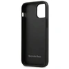 Mercedes MEHCP12SMULBK Apple iPhone 12 mini 5,4″ juodos spalvos kietas dėklas Wave Line