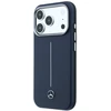 „Mercedes“ odinis pusiau apvyniojamas „Iconic Line MagSafe“ dėklas, skirtas „iPhone 17 Pro Max“ – tamsiai mėlynas Mėlyna