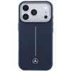 „Mercedes“ odinis pusiau apvyniojamas „Iconic Line MagSafe“ dėklas, skirtas „iPhone 17 Pro Max“ – tamsiai mėlynas Mėlyna