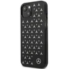 Mercedes MEHCP13SESPBK Apple iPhone 13 mini 5,4″ juodos spalvos kietas dėklas Sidabrinis Stars Pattern