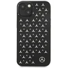 Mercedes MEHCP13SESPBK Apple iPhone 13 mini 5,4″ juodos spalvos kietas dėklas Sidabrinis Stars Pattern