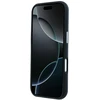 „Mercedes“ odinis pusiau apvyniojamas „Iconic Line MagSafe“ dėklas, skirtas „iPhone 17 Pro“ – tamsiai mėlynas Mėlyna