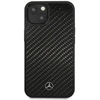 Mercedes MEHCP13SRCABK Apple iPhone 13 mini 5,4″ juodos spalvos carbon kietas dėklas Dynamic Line