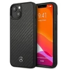 Mercedes MEHCP13SRCABK Apple iPhone 13 mini 5,4″ juodos spalvos carbon kietas dėklas Dynamic Line